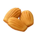 Three madeleines